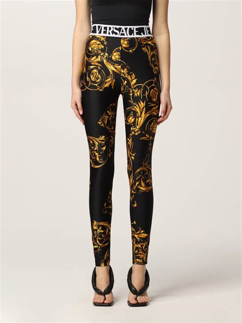 pantalone strisce versace|Versace Pants for Women .